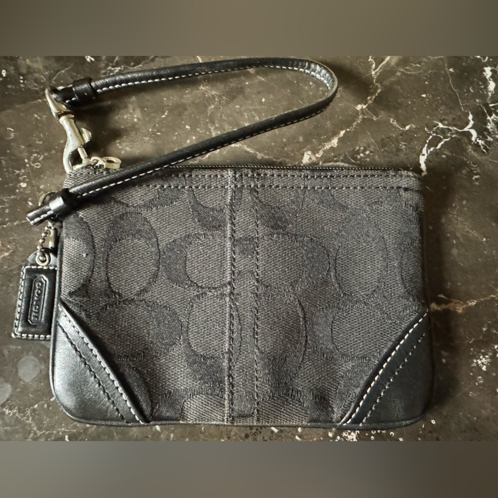 Vintage Coach wristlet